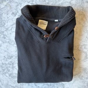 Billy Reid 'Shiloh' Shawl Collar Pullover Sweater Men’s L Black